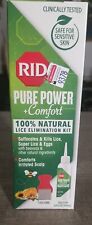 RID Super Max Sensitive Skin Lice Elimination Removal Kit w/ Comb Exp 05/25