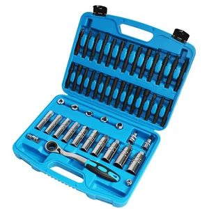 Shock Absorber Tool Kit 47pc Suspension Strut Nut Removal Top Mount Tool - Picture 1 of 24