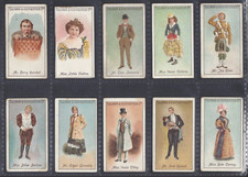 SALMON & GLUCKSTEIN - MUSIC HALL STAGE CHARACTERS - FULL SET OF 30 CARDS