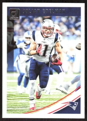 2018 4694B Donruss Julian Edelman New England Patriots #186 - Image 1 of 2
