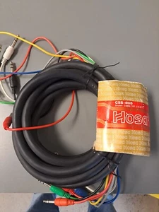 Hosa CSS-805 8-channel 1/4" TRS Male Snake - 16.5' - Picture 1 of 4