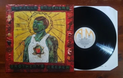 Neville Brothers LP MINT Brother's Keeper A&M Records 395 312 1 - Image 1 of 4