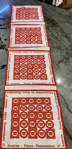Vintage 1970’s Nylon Scarf Frankie Welch FHA-HERO Future Homemakers Of America - Picture 1 of 9