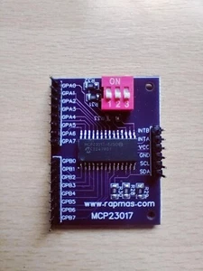 MCP23017 I2C extension board 16 I/O expander Arduino Raspberry - Picture 1 of 4
