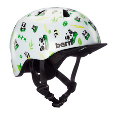 Bern Tigre Kinder Helm Fahrradhelm Skate Helm Kids Panda weiß XXS-S (47-51cm)