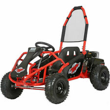 MotoTec MTGKMUD98CCRED Mud Monster 98CC Complete Go-Karts & Frames