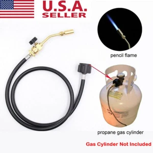Mapp Propane Gas Tank Turbo Torch Hose Adapter Brazing Soldering Welding Tool - Bild 1 von 9