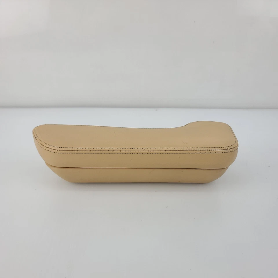 Unidad de reposabrazos de cuero para puerta trasera izquierda Bentley Brooklands Biege 1993 OEM Foto 1 de 4
