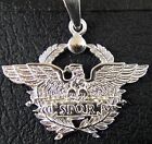 SPQR Roman Legion Eagle solid sterling pendant 