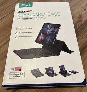 ESR Ascend Keyboard Case For iPad Air 5/4, iPad Pro 11 - Picture 1 of 5