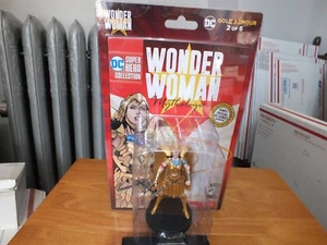 EAGLEMOSS WONDER WOMAN MYTHOLOGIES GOLD ARMOUR 5" FIGURE NO. 2 SERIES 1 NIP - Picture 1 of 5