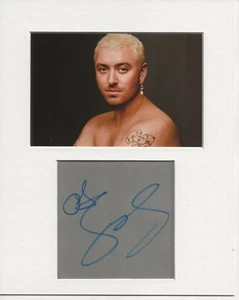 Sam Smith music signed genuine authentic autograph signature UACC RD AFTAL COA - Picture 1 of 1