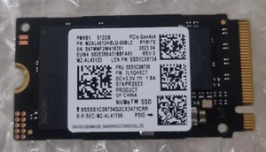 Samsung PM9B1 512GB M.2 2242 NVMe PCIe Gen 4x4 SSD für Dell HP Lenovo Laptop - Bild 1 von 1