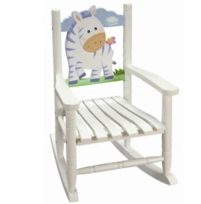 Mecedora-cebra Teamson Kids Safari Foto 1 de 2