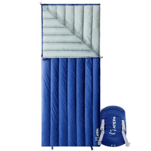 Daunenschlafsack, 650 Fill Power Ultraleicht Warmes Wetter Sommer Kompakt Wasser... - Bild 1 von 6