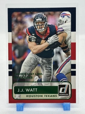 JJ Watt 2015 Donruss - Career Stat Line #158 - #d/570 - Houston Texans Foto 1 de 2