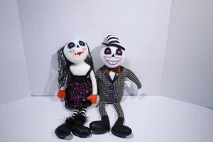 Dos Muñecos de Peluche "Día de Muertos" Calavera - Imagen 1 de 12