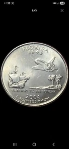 2004-P Florida Statehood Quarter America The Beautiful-Exact Coin - Picture 1 of 3