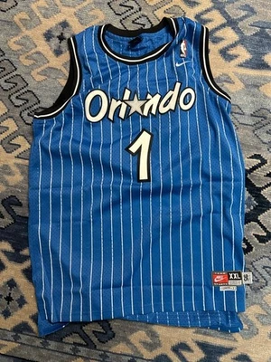 Camiseta deportiva ADIDAS ORLANDO MAGIC retro HARDAWAY #1 swingman NBA azul XXL nueva Foto 1 de 3