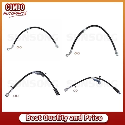 Manguera hidráulica de freno delantero y trasero Sunsong para Chevrolet Equinox 2011 2012 Foto 1 de 4