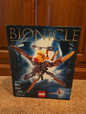 LEGO BIONICLE 8594 Jaller and Gukko New 2003 Factory Sealed Rare NIB, 221 Pieces - Image 1 of 4