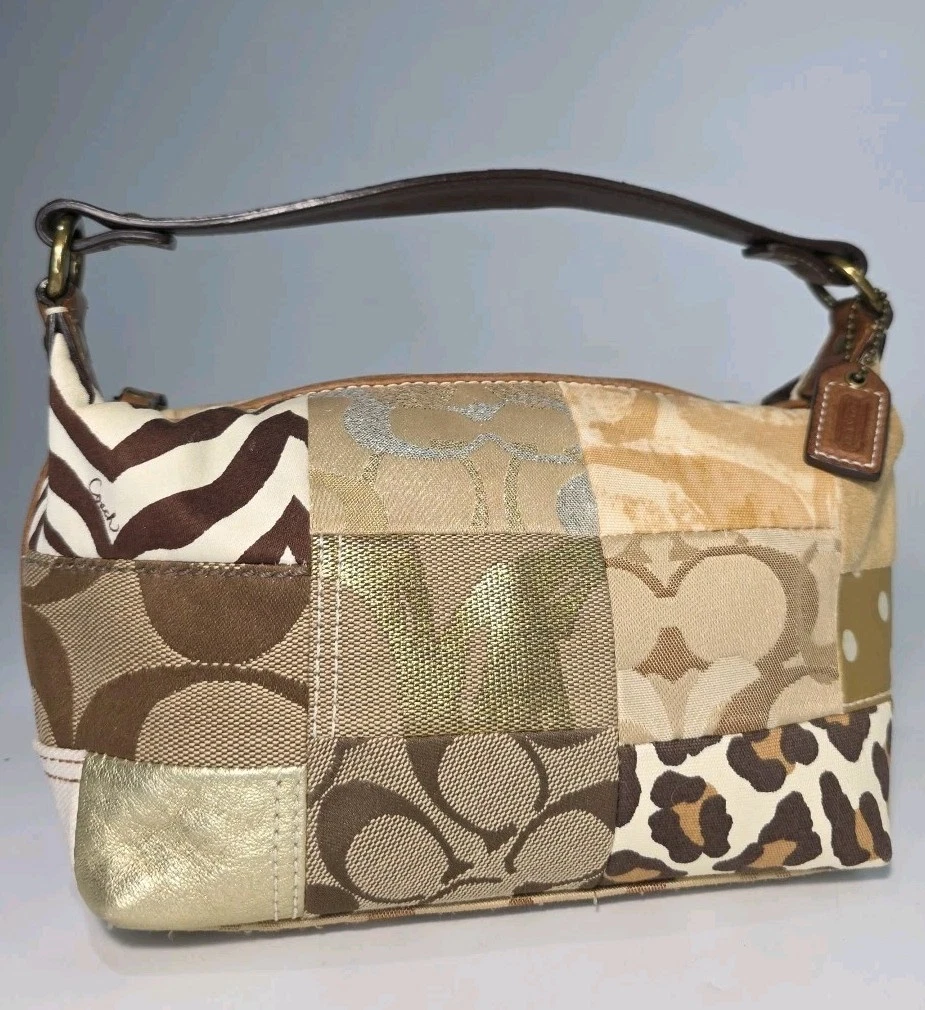 Coach Patchwork Animal Print Shoulder Bags for Women for sale | eBay