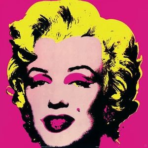 ANDY WARHOL - Marilyn, Pink (Small) - Offset Lithograph Art Print Poster 25x25 - Picture 1 of 1
