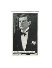Turf Cigarette Card Personality Series Film Stars 1933 No. 38 - Slim Summerville