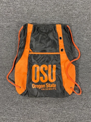 OSU Oregon State Beavers Backpack Cinch Bag Over The Shoulder Draw String Cover
