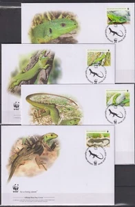 F1733 - Bosnia Hercegovina   2011 - FDC - Reptile / lizard  - WWF - Picture 1 of 1