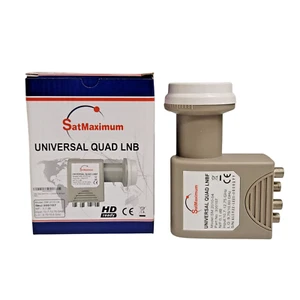 Quad LNB 0,1dB KU Band LNBF FTA Linear HD Ready Satellitenschüssel 4-Port Receiver - Bild 1 von 7