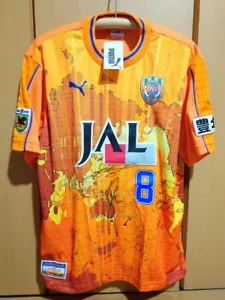 SHIMIZU S-PULSE SHIRT 2002 JLEAGUE JAPAN FOOTBALL SOCCER Alessandro Santos Alex - Picture 1 of 18