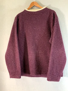 Cabela's Vintage Women's Pile Fleece Pullover Size L LARGE Outdoors Thick - Picture 1 of 9