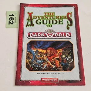 Board Game Dark World The Adventurers Guide To Instructions Rule Book - Picture 1 of 3