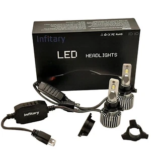 For Hyundai Tucson 2016-2020 H7 LED Headlight Bulbs+Custom-fit bulb holders - Picture 1 of 17