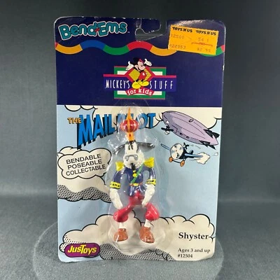 Bend-Ems Disney Mail Pilot Shyster Flexible Posable Coleccionable Solo Juguetes Foto 1 de 4