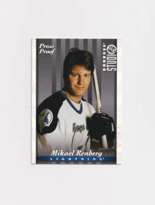 1997-98 Donruss Studio - Mikael Renberg #49 Silver Press Proof /1000 - Image 1 of 2