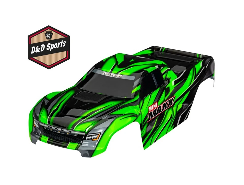 Traxxas 10711-GRN - Cuerpo, Verde (Mini MAXX) Foto 1 de 1