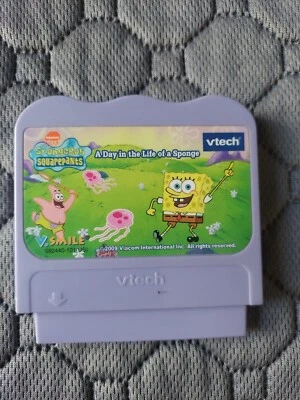 Vtech V.Smile Game - Spongebob - A Day in the Life of a Sponge cartridge only - Image 1 of 2