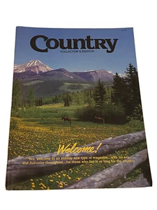 Country Magazine 1992 Collectors Edition Welcome - Picture 1 of 2