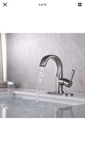 Mejor Solid Brass One Handle Waterfull Bathroom faucet,with 4 inches deck water - Picture 1 of 7