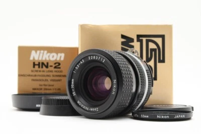 [Top MINT in Box] Nikon Ais Ai-s Zoom Nikkor 35-70mm f3.3-4.5 MF Lens From Japan - Image 1 of 4