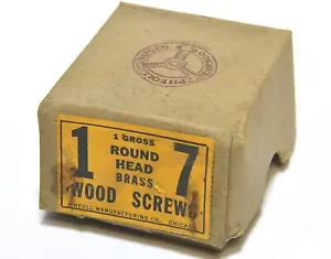 1 VITI PER LEGNO TONDE IN OTTONE CONTEGGIO LORDO NOS 1 POLLICE #7 - Foto 1 di 3