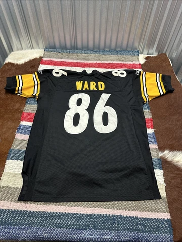 Pittsburgh Steelers Reebok Stitched Hines Ward Jersey Size 50 Cover