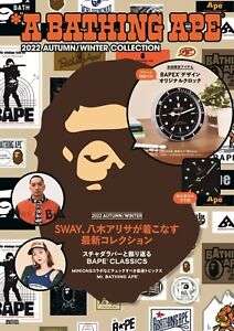 A BATHING APE(R) 2022 AUTUMN/WINTER COLLECTION Book Magazine with Watch Japan