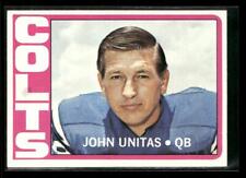 1972 Topps #165 John Unitas