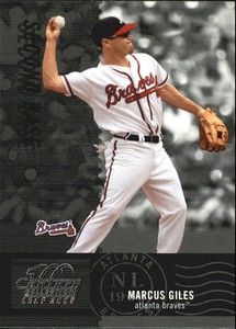 2005 Leaf Century Atlanta Braves Baseball Card #181 Marcus Giles