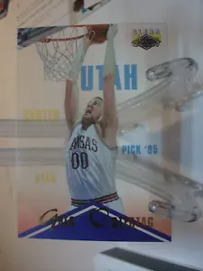 1996 Classic Clear Assets #24 - Greg Ostertag - Utah Jazz 96-138 - Picture 1 of 2