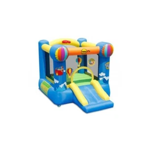 4iQ Hüpfburg HAPPYHOP BALLON-SPIELPLATZ Trampolin mit Gebläse 210x280x185 cm - Bild 1 von 7