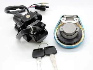 FXCNC Ignition Fuel Gas Cap w/Key Set For HONDA JADE250 CBX750 CB250 1984-2001 - Picture 1 of 7